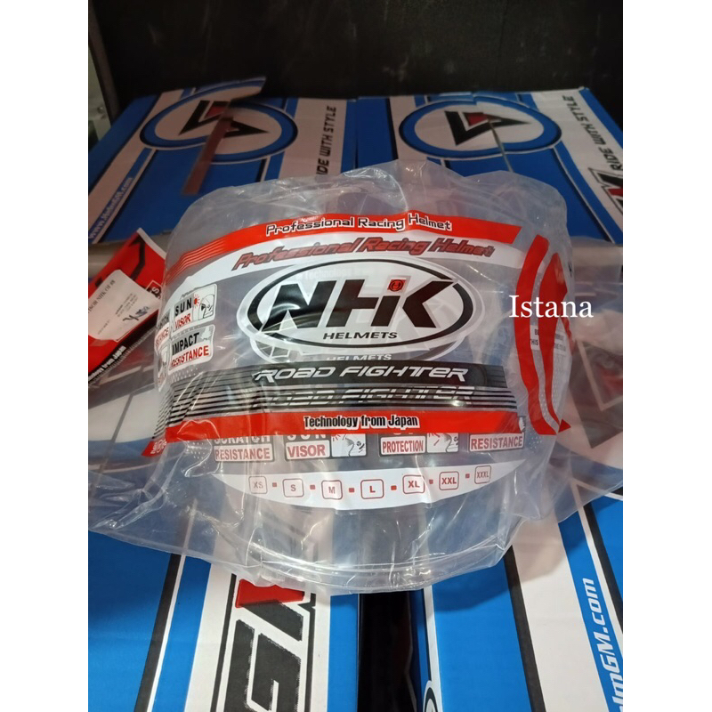Jual KACA HELM NHK R1 ORIGINAL | Shopee Indonesia