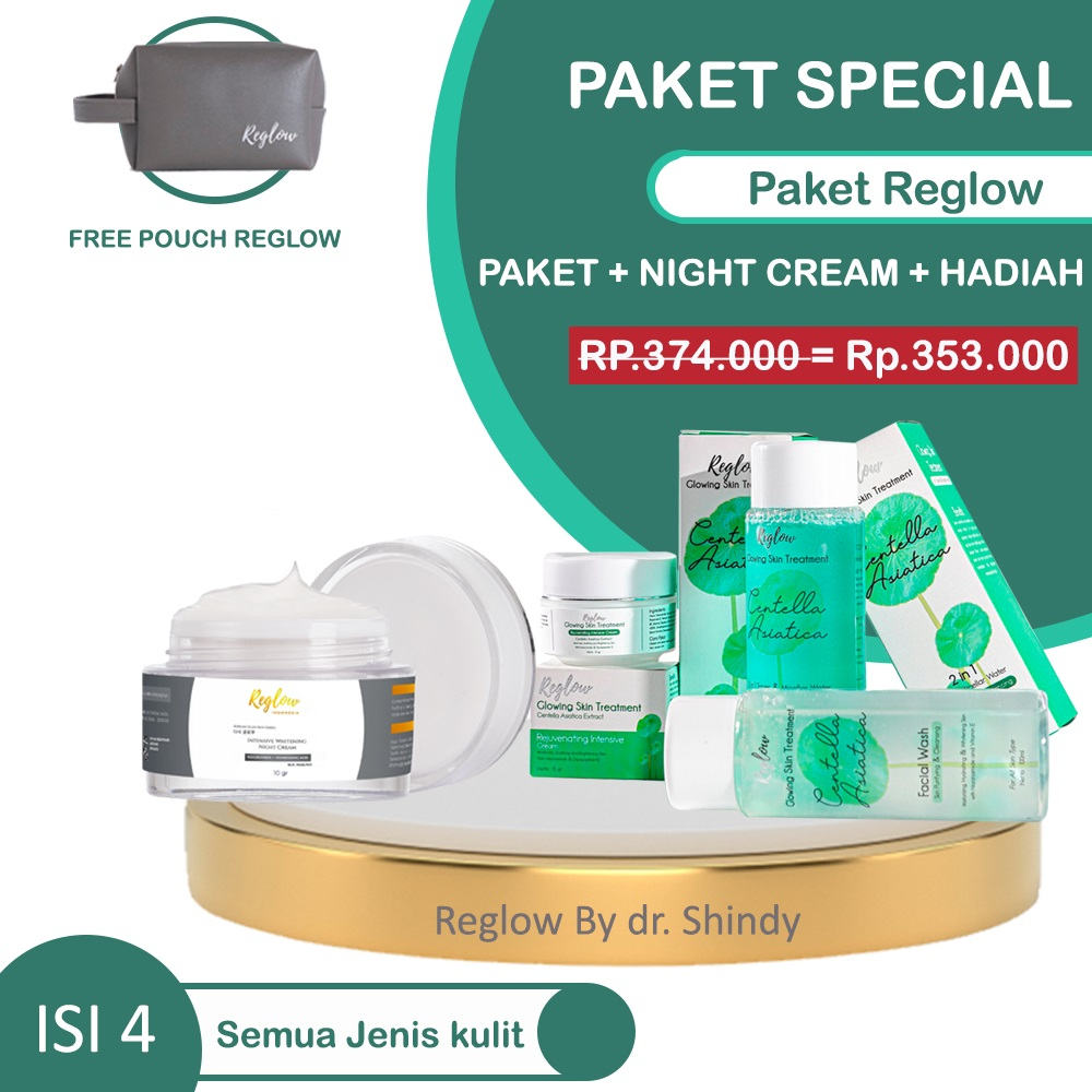 Harga Skincare Reglow Dr Shindy