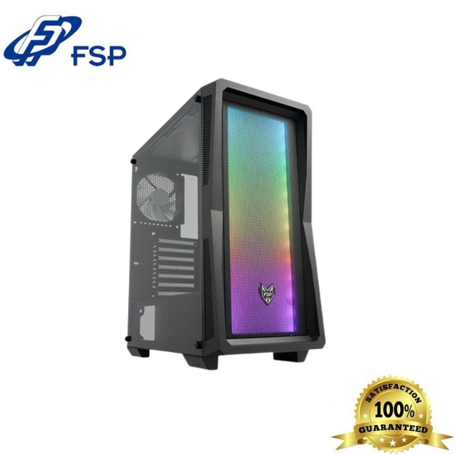 Jual Pc Case Fsp Cmt A Argb Atx Mid Tower Shopee Indonesia