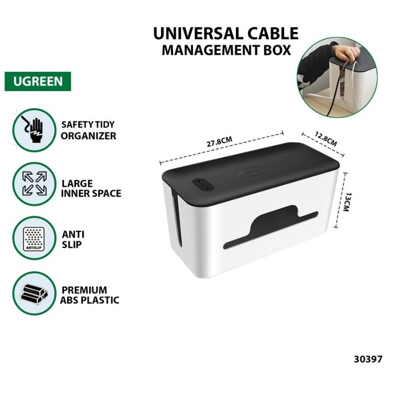 Jual Ugreen Universal Cable Organizer Management Box Shopee Indonesia