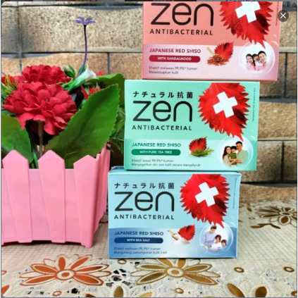 Jual ( isi3) Sabun Batang Zen 70g Bended Varian Lengkap Terbaru UNGU ...