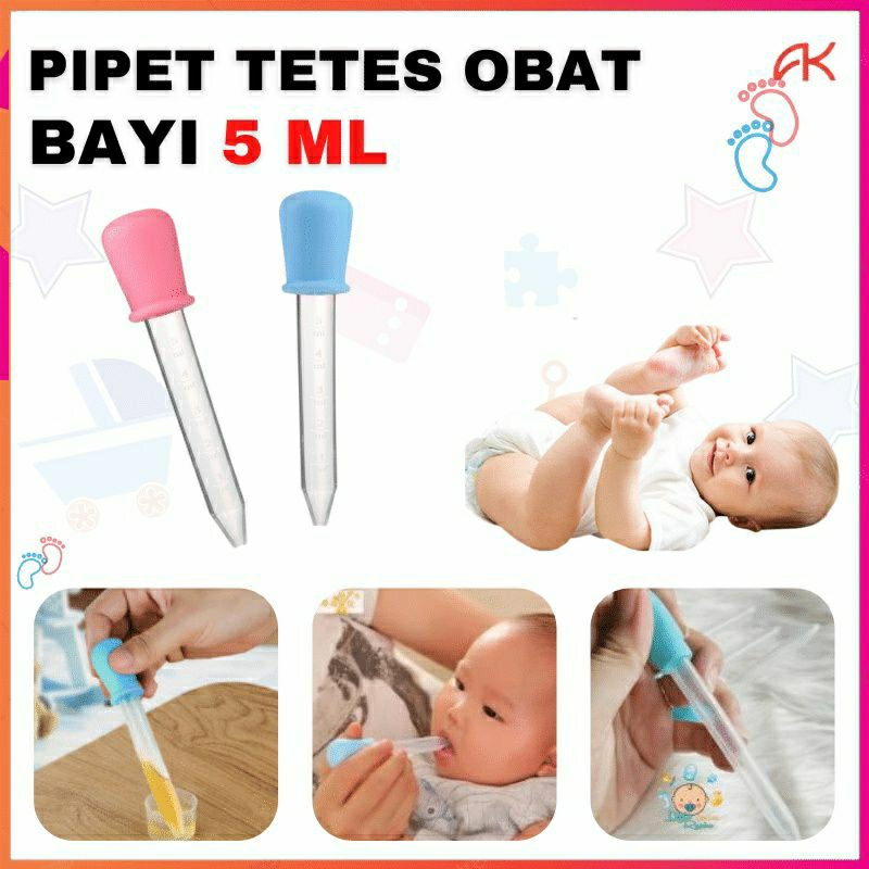 Jual PIPET TETES OBAT ANAK BAYI UKURAN 5 ML Shopee Indonesia