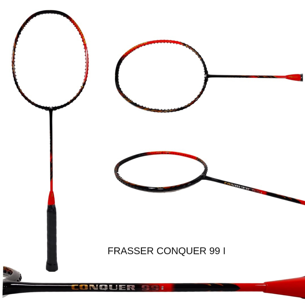 Jual Frasser Raket Badminton Bulutangkis Conquer 99 II Sms | Shopee ...