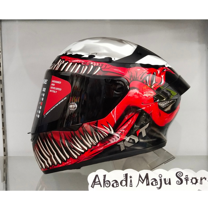 Jual KYT TT Course Venom Limited Edition Original New | Shopee Indonesia