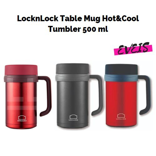 Jual Lock N Lock Exclusive Table Mug Hot And Cool Tumbler Panas And Dingin 500 Ml Termos 4424