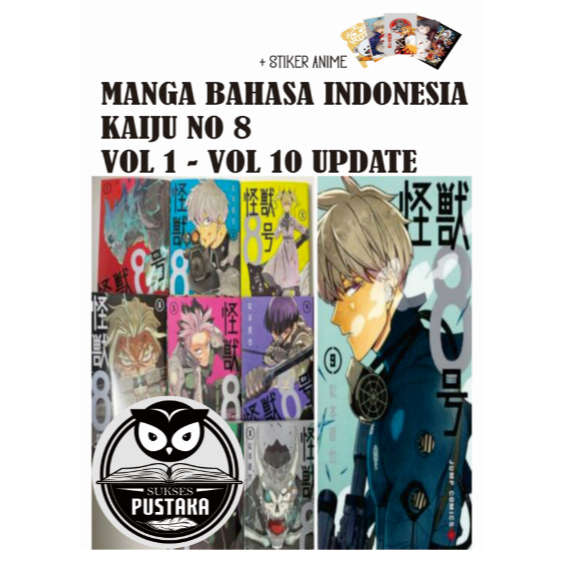 Jual [INDONESIA] KOMIK KAIJU NO 8 VOL 1 - 10 MANGA KAIJUU 8-GOU ...