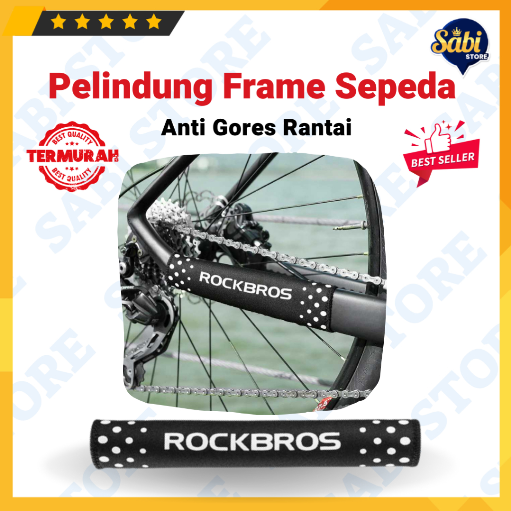 Jual Rockbros Pelindung Rantai Sepeda MTB / Cover Frame Sepeda ...