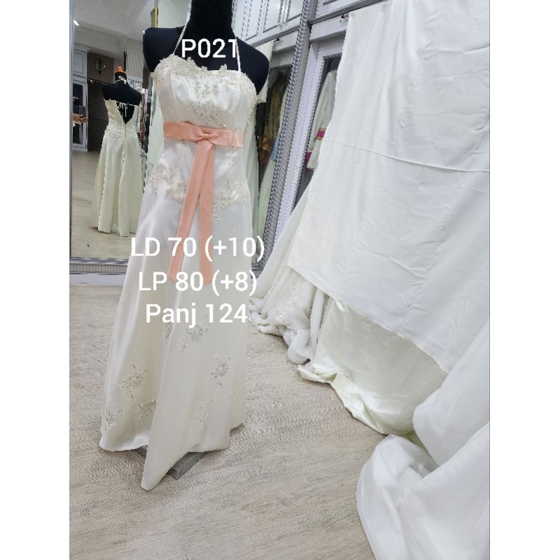 Jual GAUN PENGANTIN / WEDDING GOWN PRELOVED /GAUN PESTA/BRIDE