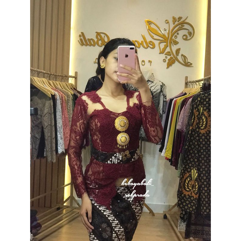 Jual KEBAYA BALI MODIFIKASI KEBAYA KUTUBARU MODERN KEBAYA BED ...