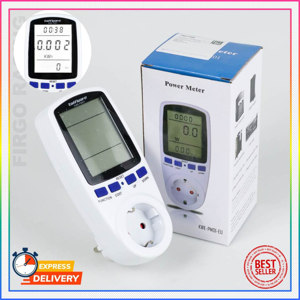 Jual Alat Pengukur Kwh Watt Meter Multifungsi Pengukur Daya Listrik Shopee Indonesia