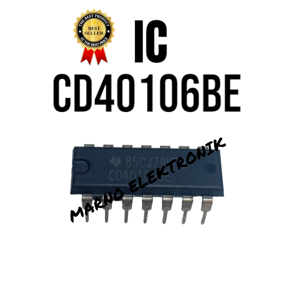 Jual IC CD40106BE CD 40106 BE CD40106 CD 40106BE ASLI ORI ORIGINAL ...