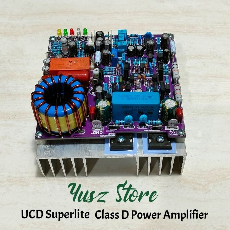 Jual UCD Superlite Class D Kit Power Amplifier Shopee Indonesia