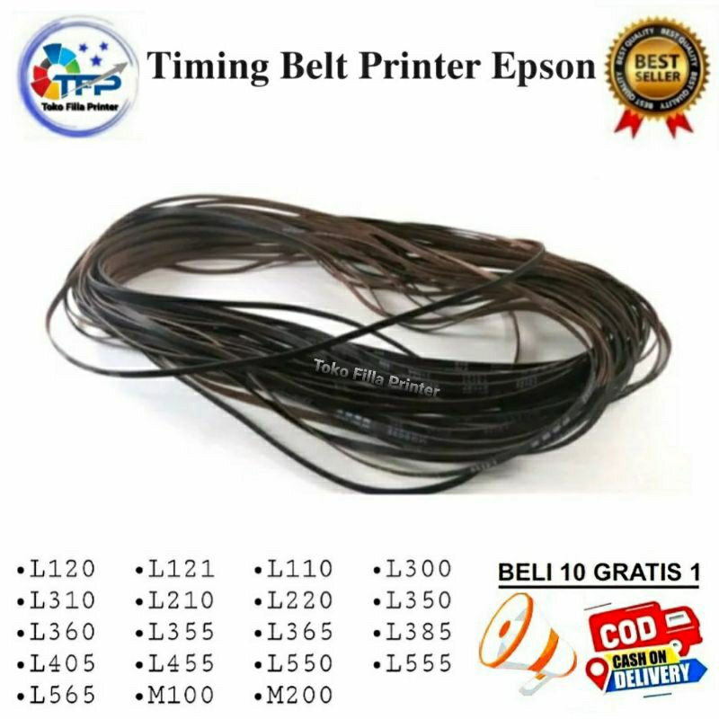 Jual Timing Belt Printer Epson L120 L121 L110 L300 L310 L210 L220 L350