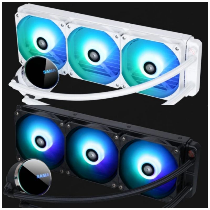 Jual COOLER LIQUID CPU KYO SAMA MW360 ARGB 360mm AIO LIQUID COOLING