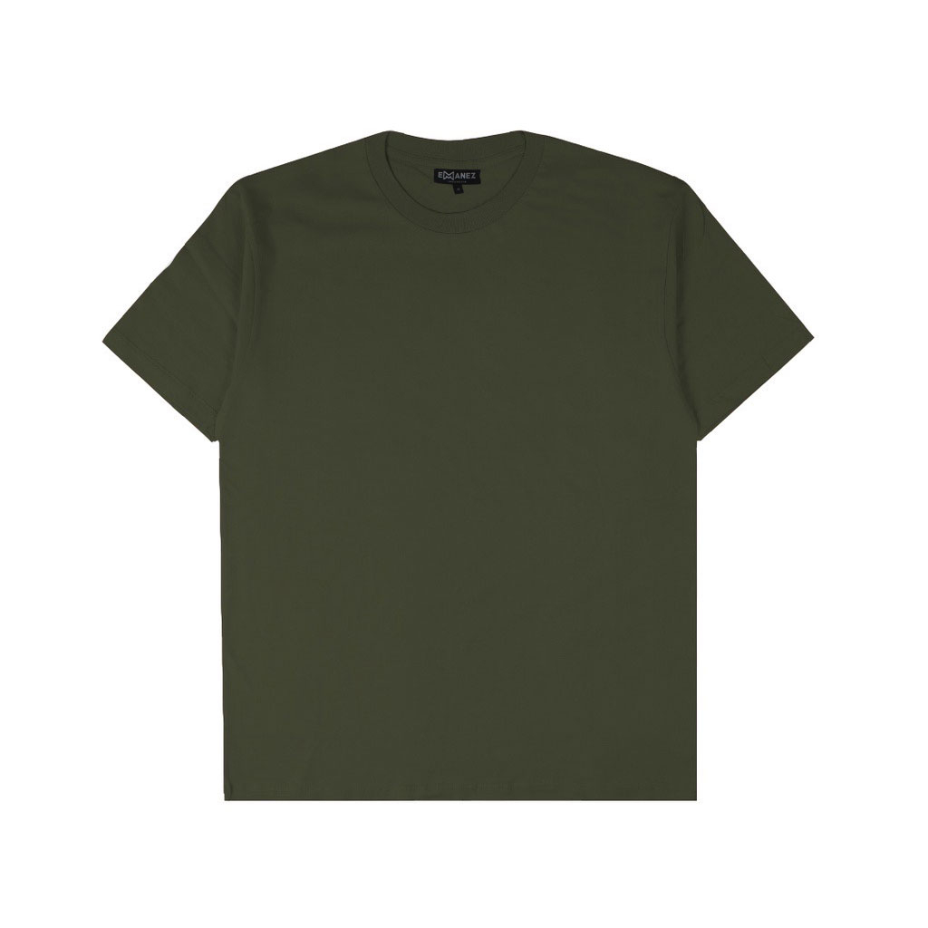 Jual Emanez T Shirt Kaos Polos Basic S Army Shopee Indonesia