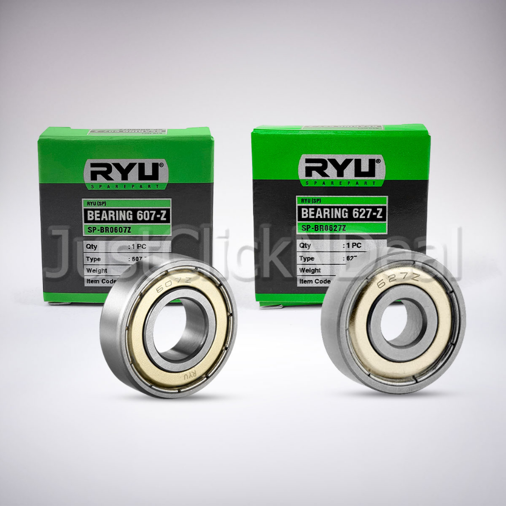 Jual RYU Bearing 607-Z 6201-Z 627-Z 629-Z Tutup Besi Lahar Laher Laker ...