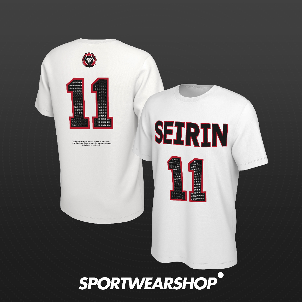 Tshirt baju Koas Basket Anime Kuroko no Basuke SEIRIN High School Tetsuya  Kuroko dan Taiga Kagami