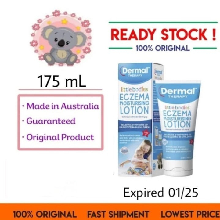 Jual Dermal Therapy Little Bodies Eczema Moisturising Lotion Aussie 175mi Shopee Indonesia 1660