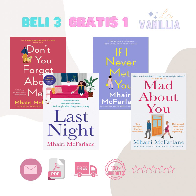 Jual Don't You About Me Last Night If I Never Met You Mad About