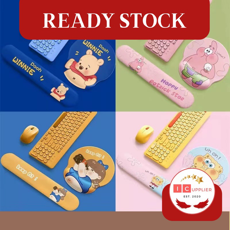 Jual [1 PACK] Nickelodeon & Disney Keyboard Wrist Rest Pad By ICUPPLIER ...