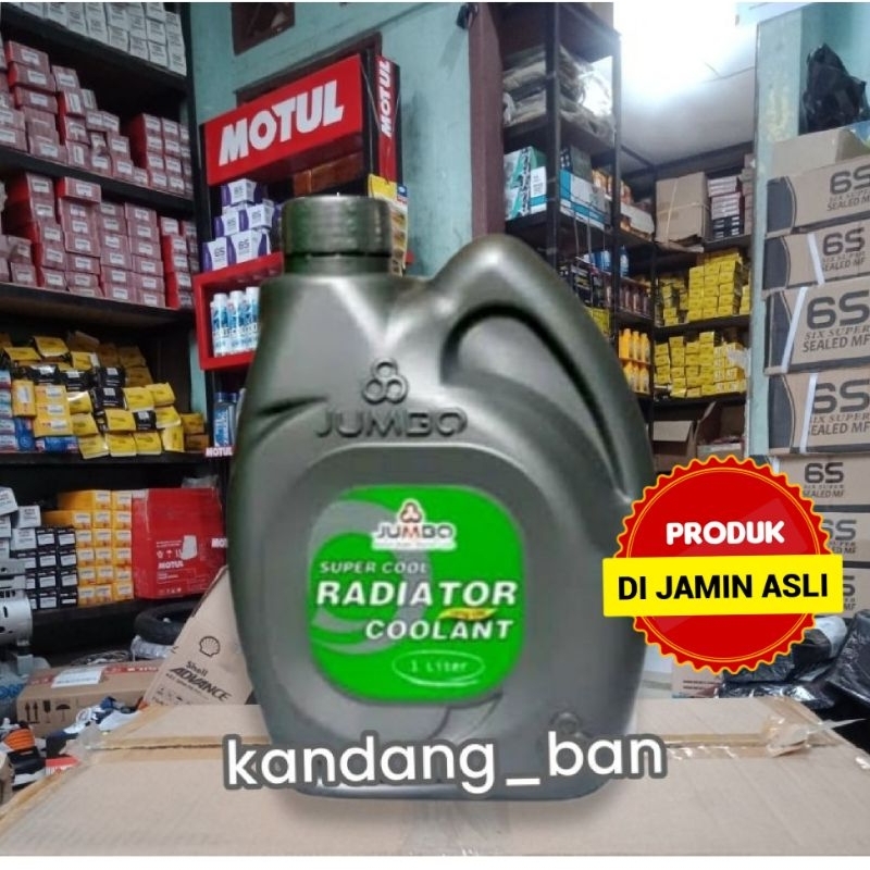 Jual TERMUARAH.! AIR COOLANT/AIR RADIATOR JUMBO 1LITER 100% ORIGINAL ...
