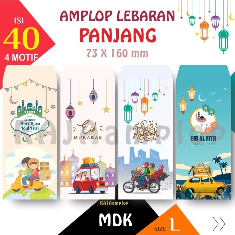 Jual Raja Amplop Promo Lbr Motif Angpao Thr Lebaran Idul