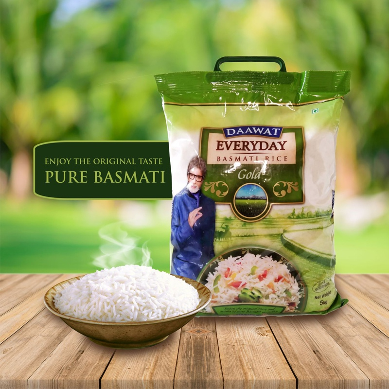 Jual Beras Basmati 1kg Premium Daawat LONG GRAIN original Beras