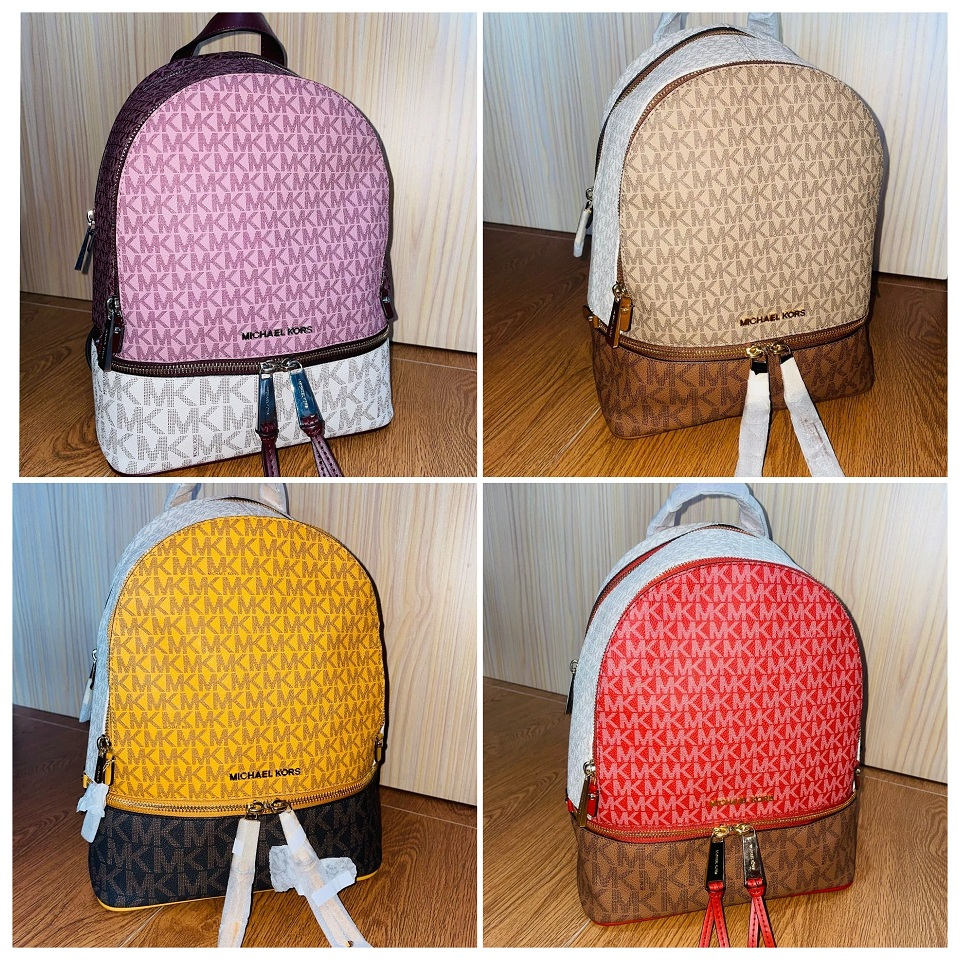 Jual Tas MK Rhea Medium Backpack Multi sz 26x30x11cm | Shopee Indonesia