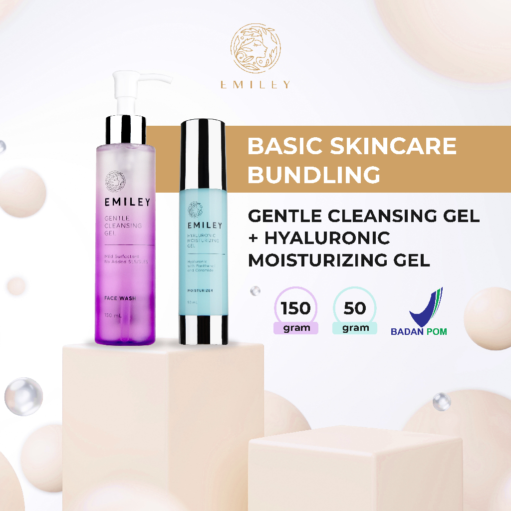 Jual EMILEY Basic Skincare Bundle (Face Wash + Moisturizer) | Shopee ...
