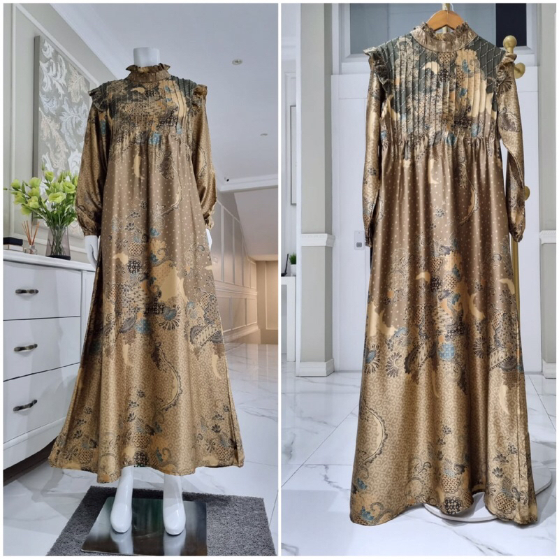 Jual Gamis Armany Silky Bordir Lapis Busuii By Endes Shopee Indonesia