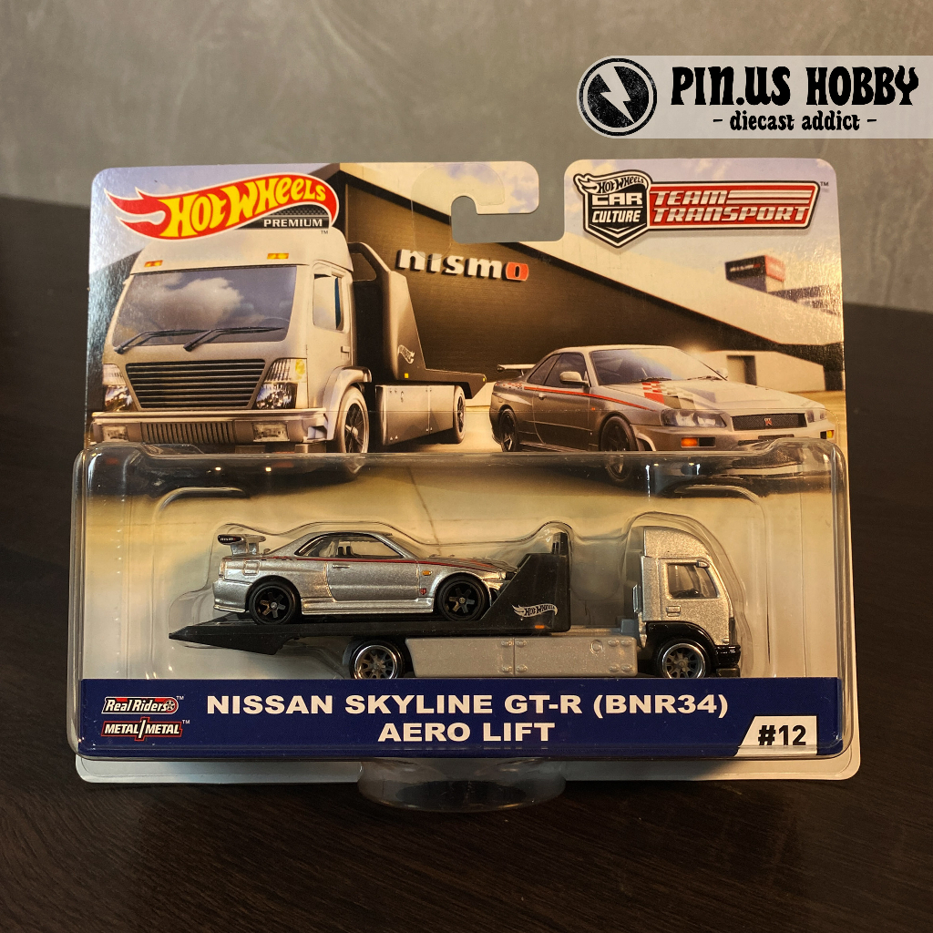 Jual Hot Wheels Team Transport Nissan Skyline Gtr Bnr Nismo Original