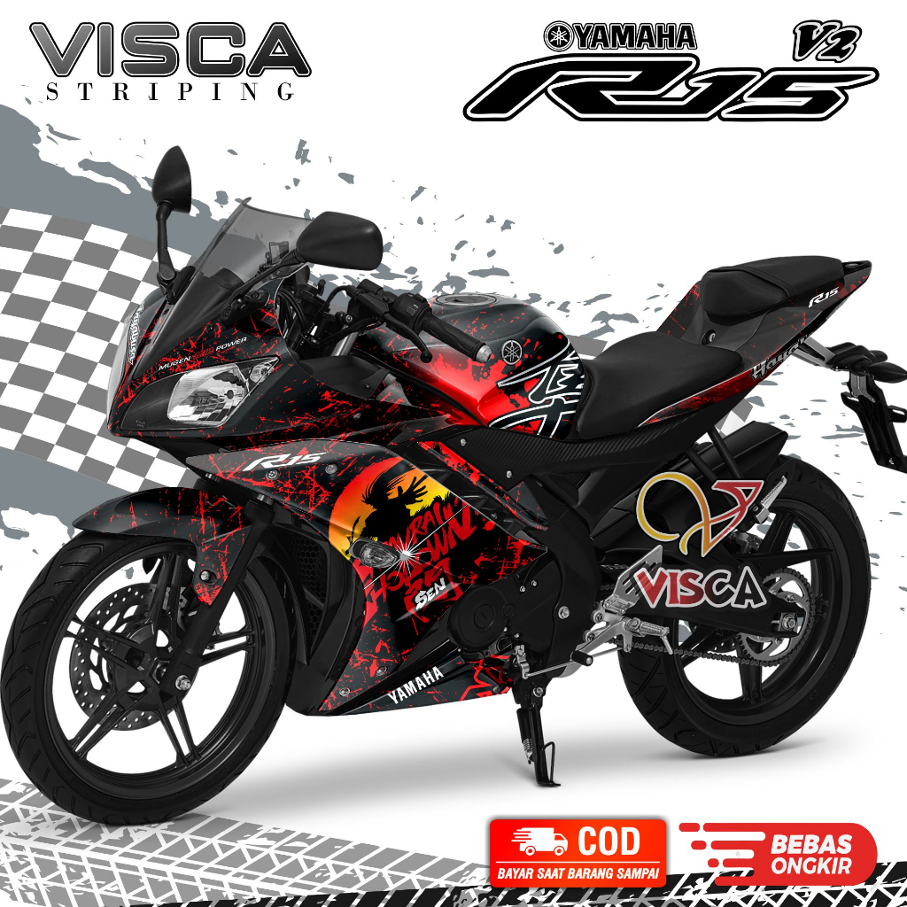 Jual Decal R15 V2 Full Body - Stiker R15 V2 Full Body - Dekal R15 V2 ...
