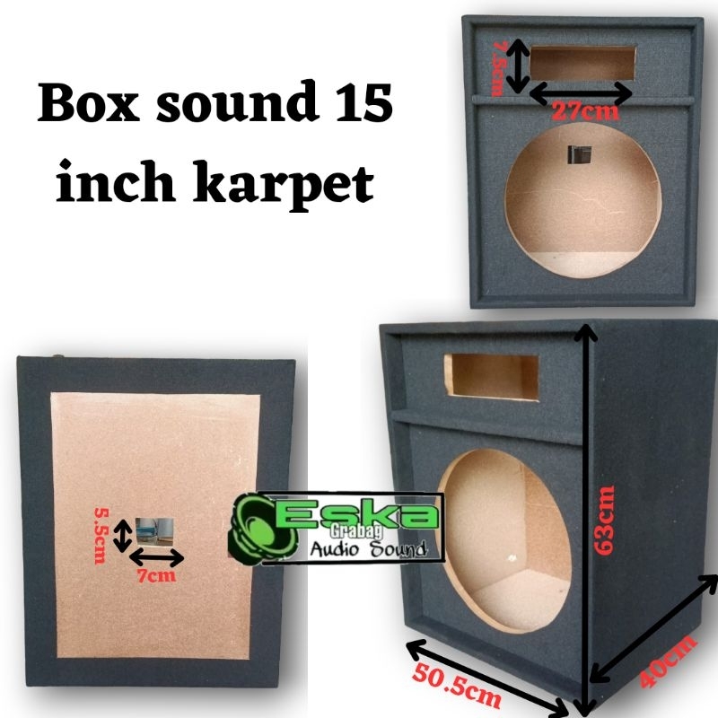 Box speaker best sale 15 in