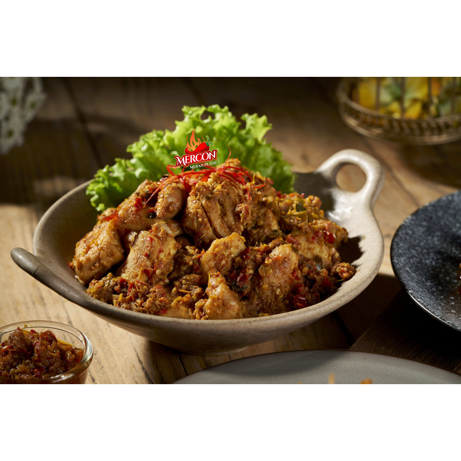 Jual Mercon Merah Putih Oseng Daging Cakalang Cumi Rendang Ayam Betutu ...