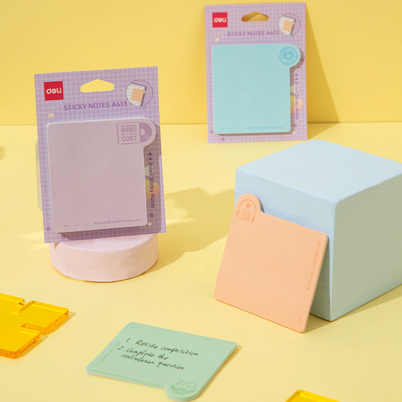 Jual Deli Memo Tempel / Sticky Notes 80 Lembar Lucu EA613 | Shopee ...