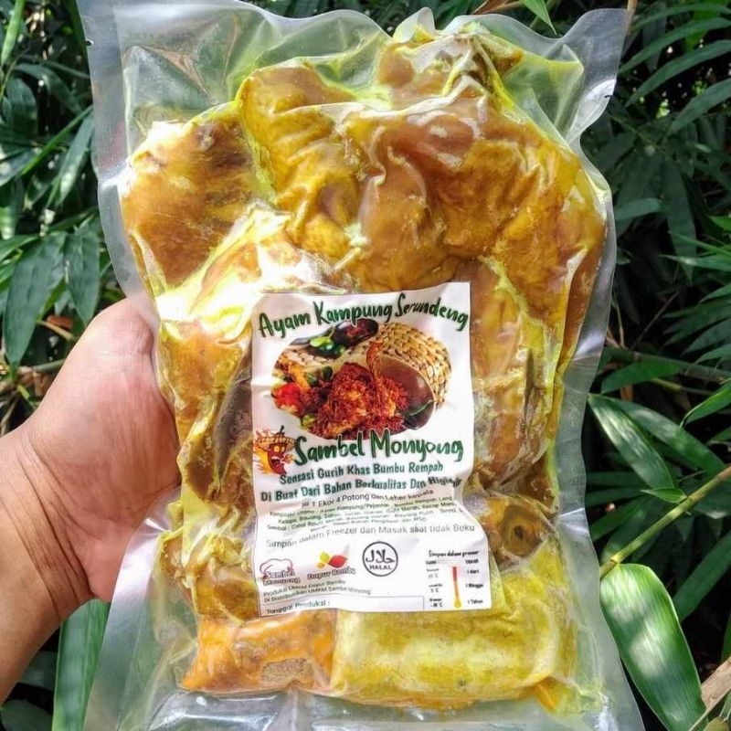 Jual Ayam Kampung Tulang Lunak Dapur Bambu Ekor Potong Free Sambel Ayam Kampung Tulang