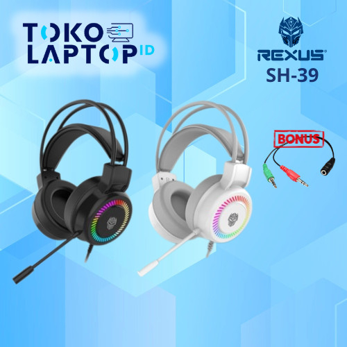 Jual Rexus SH39 / SH-39 Gaming Headset Multiplatform Garansi Resmi ...