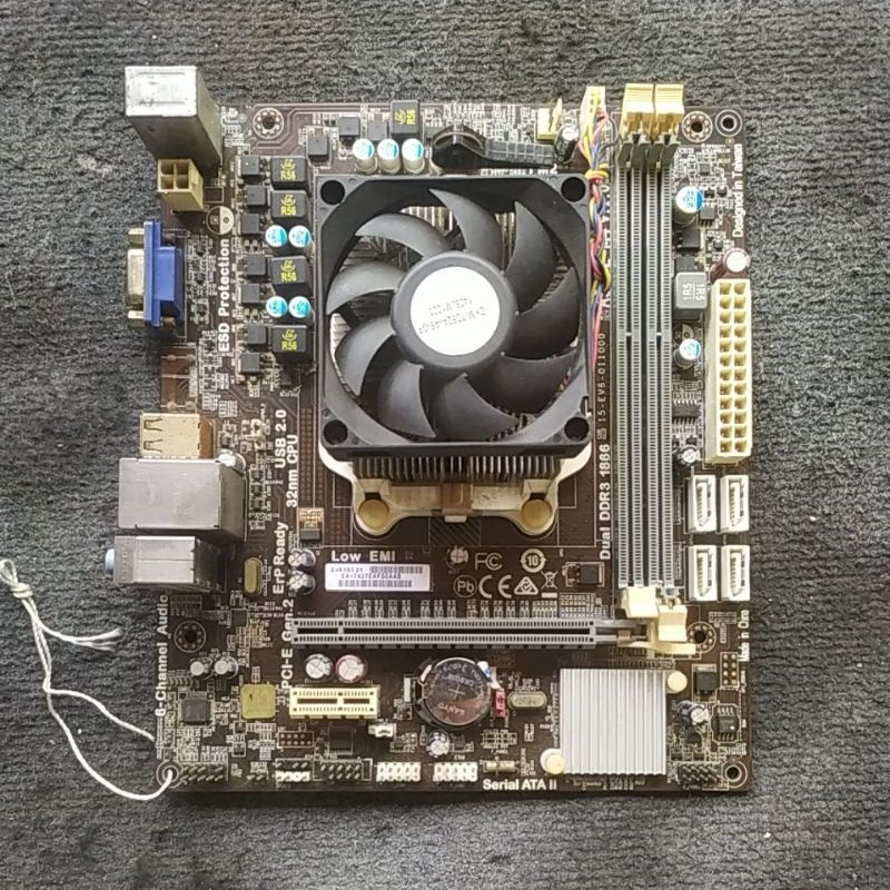 Jual Motherboard AMD FM2 Paketan Fan dan Prosesor | Shopee Indonesia