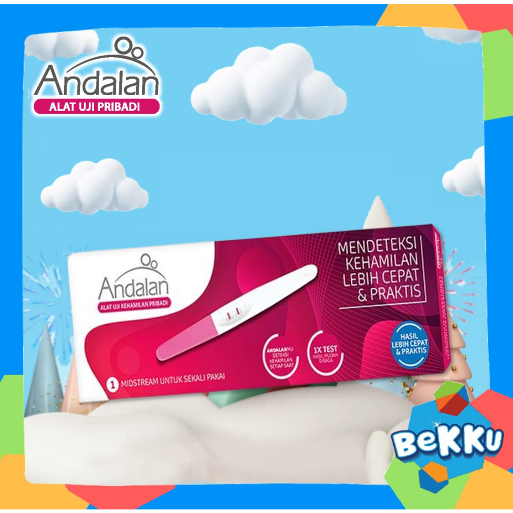 Jual Andalan Pregnancy Test Midstream / Andalan Test Strip / Andalan