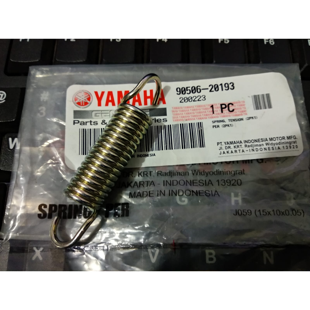 Jual Spring Tension / Per Pedal Rem Yamaha R15 2PK Original Genuine ...