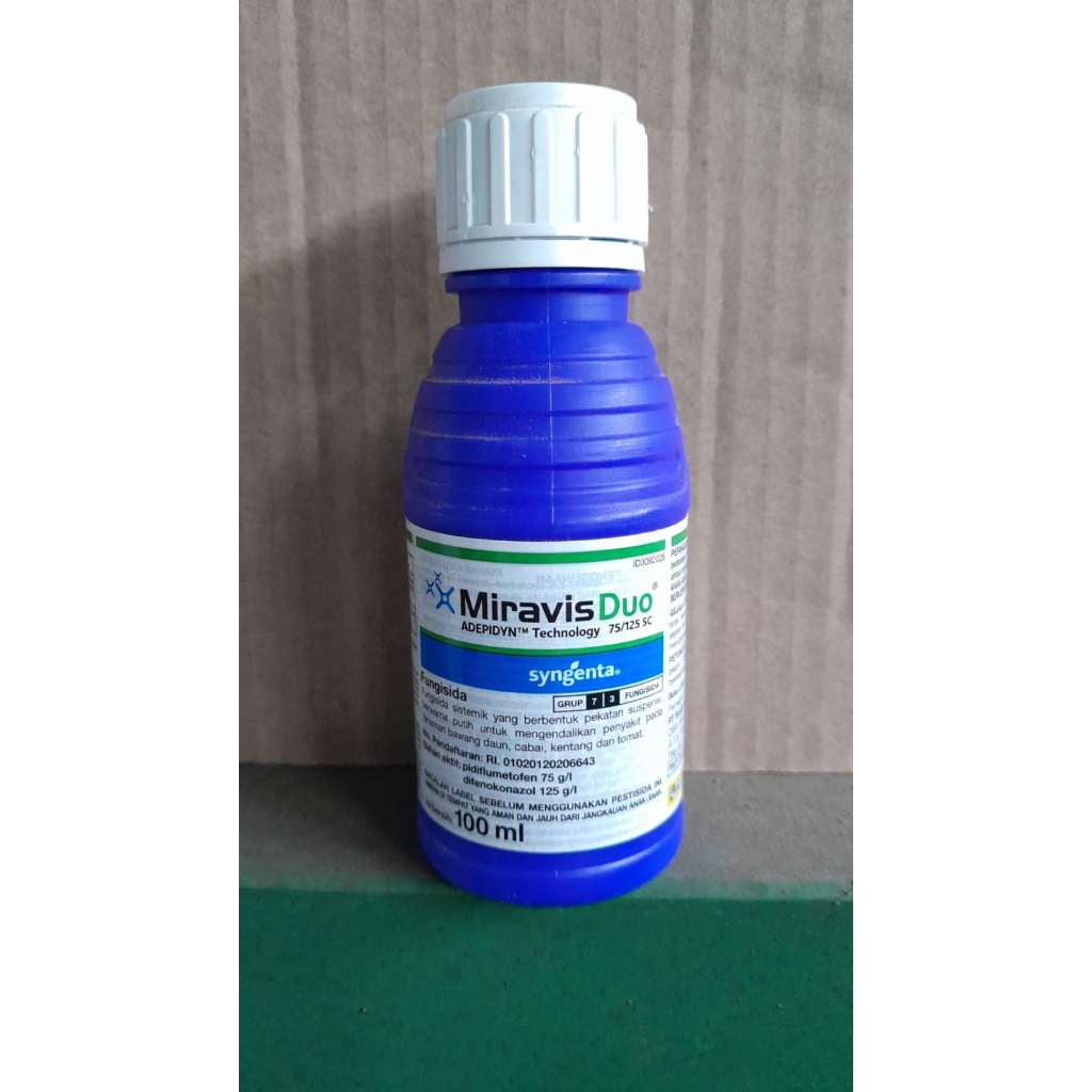 Jual Fungisida MIRAVIS DUO 75/125SC Kemasan 100ml Syngenta | Shopee ...