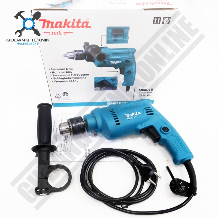 Jual Mesin Bor Beton Besi Mm Mt B M B Maktec X Makita Electric Impact Drill Mm Bor