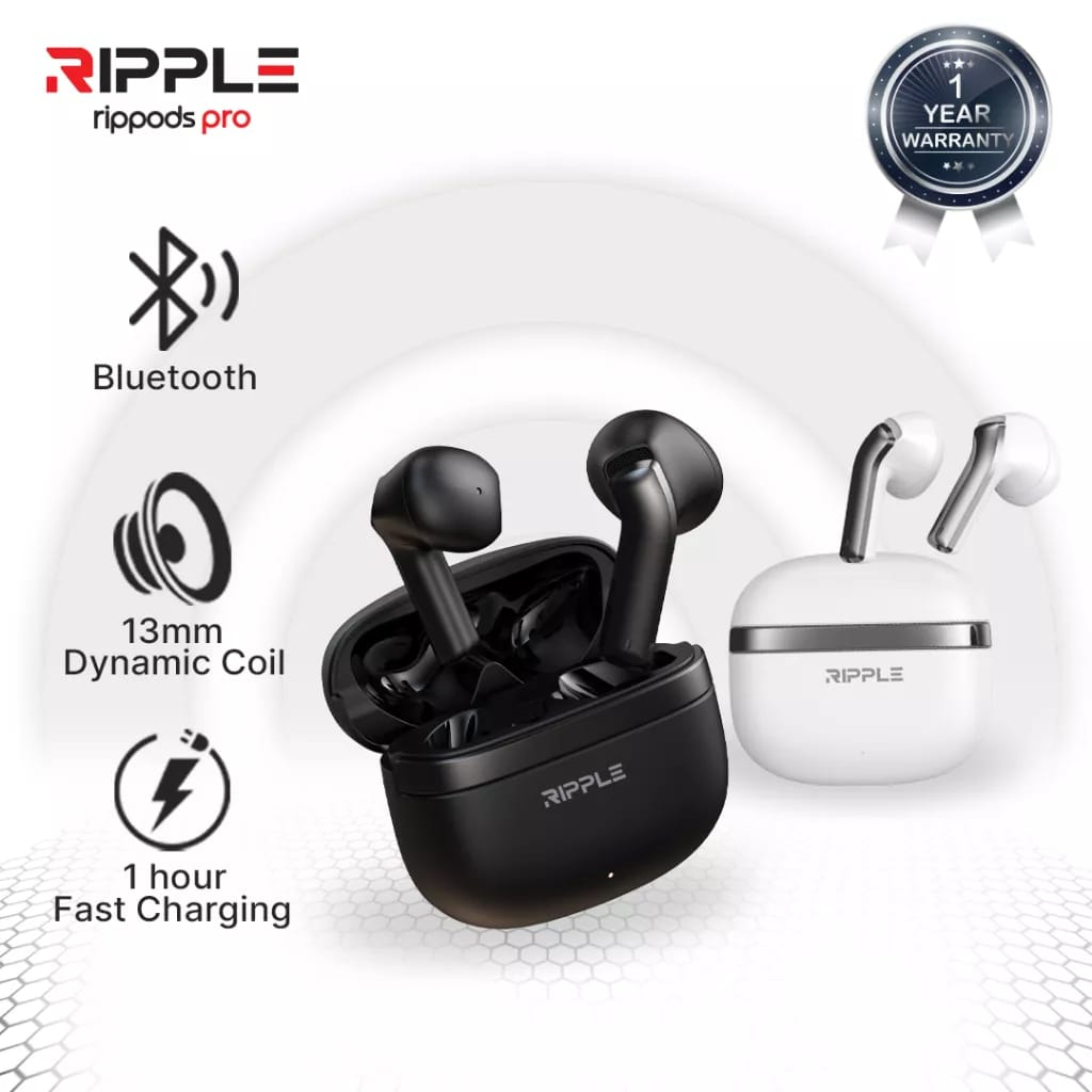 Jual Ripple Rippods Pro TWS Headset Bluetooth Earphone Mini Earbuds ...