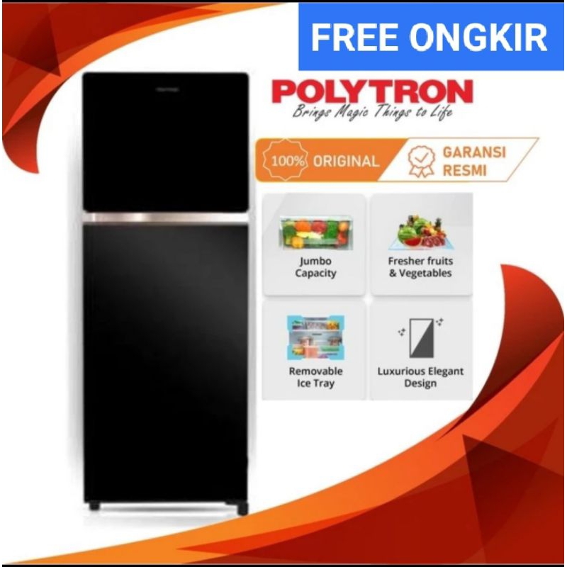 Jual KULKAS 2 PINTU POLYTRON BELEZA BELLEZA PRW 23MN 23MO ORIGINAL ...