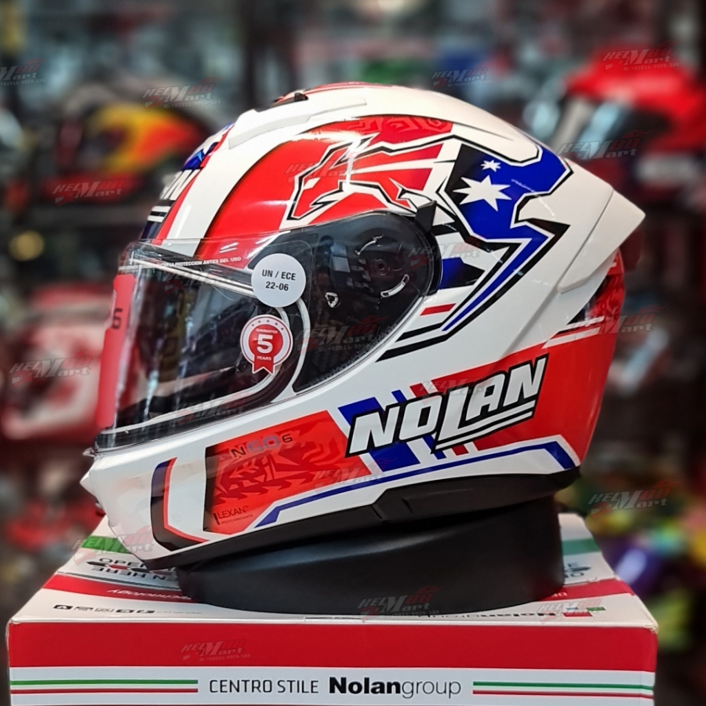 Jual Nolan N60.6 Casey Stoner (Bonus Pinlock) - Helm Nolan N60-6 Gemini ...