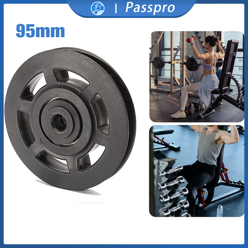 Jual Roda Katrol Bearing 95mm Roda Pulley Home Gym Untuk Peralatan Gym