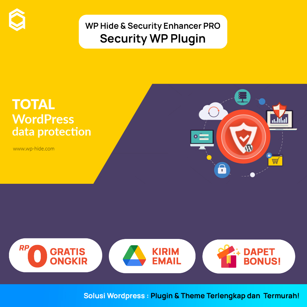 Jual WP Hide & Security Enhancer PRO Best Security Wordpress Plugin ...