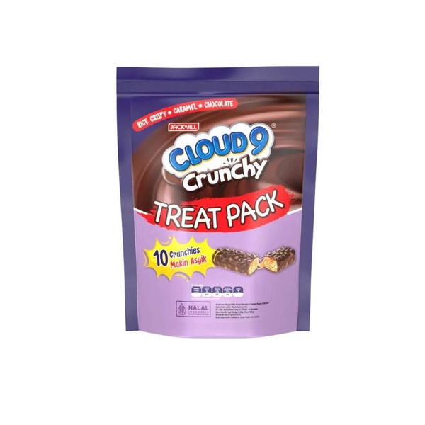 Jual Jack n Jill Cloud 9 Crunchy Choco Treat Pack Isi 10 x 8gr Shopee