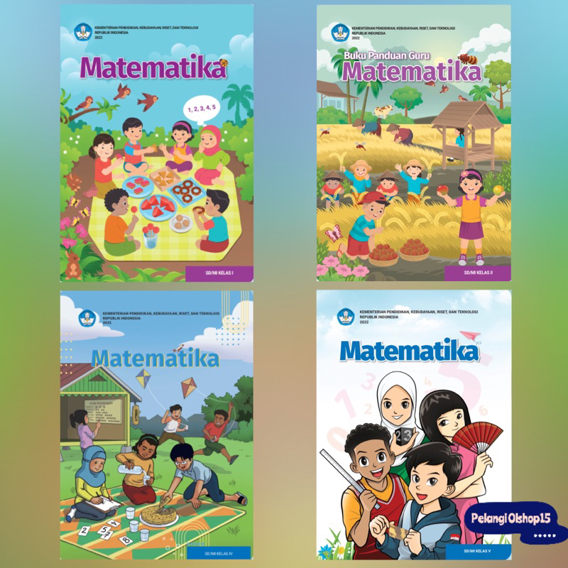 Jual Buku Matematika Sd Mi Kelas Kurikulum Merdeka Kementerian