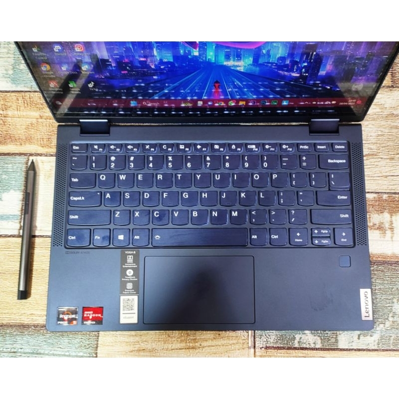 Jual Laptop Lenovo Yoga Are Ryzen Pro U Ram Gb Shopee